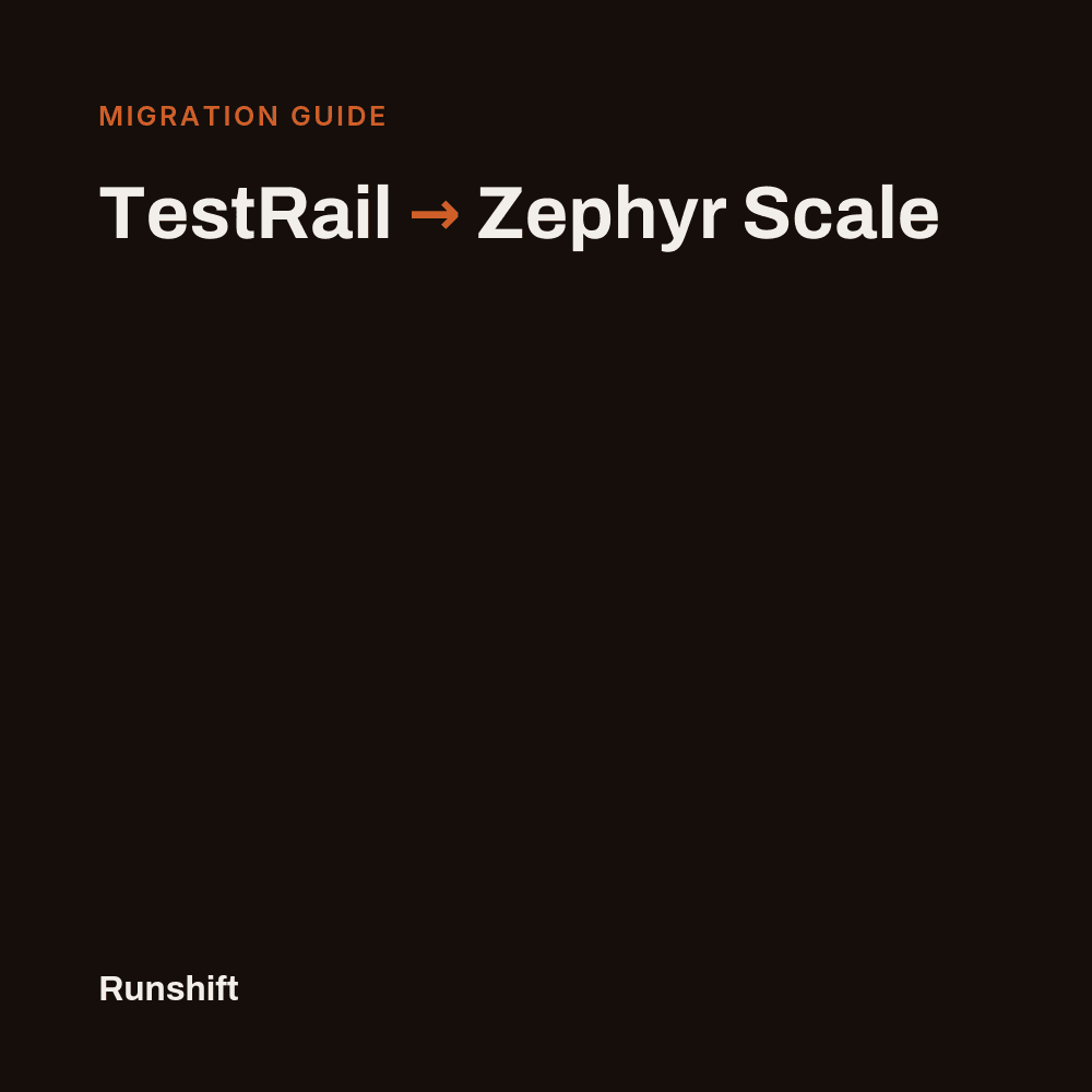 Migrate TestRail to Zephyr